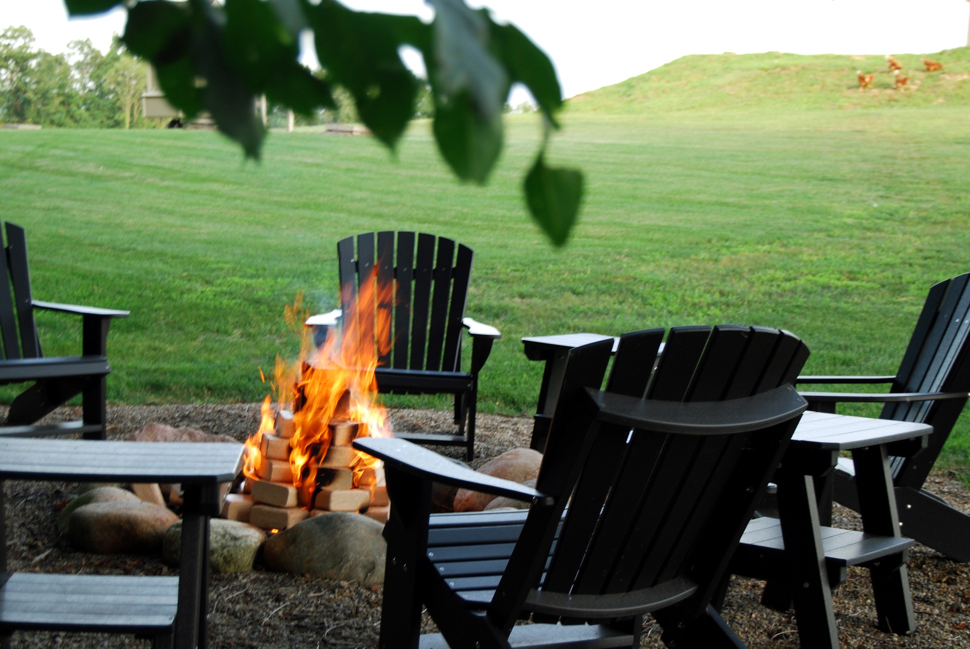Firepit and Chairs
